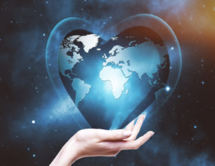 our planet in your hands, abstract environmental backgrounds